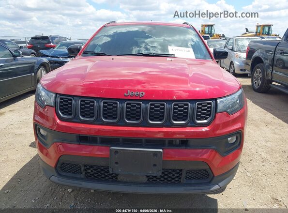 3C4NJDBN9ST601643 2025 JEEP COMPASS Red Widok wnętrza z tyłu