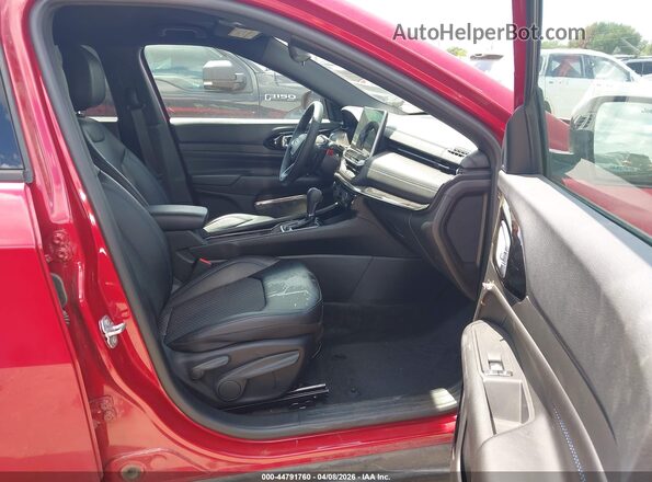 3C4NJDBN9ST601643 2025 JEEP COMPASS Red Widok wnętrza z przodu
