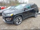2018 Jeep Compass Limited 4x4 Black vin: 3C4NJDCB0JT315344