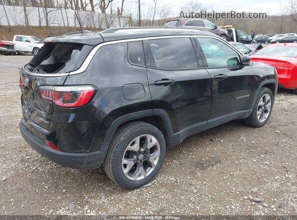 3C4NJDCB0JT315344 2018 JEEP COMPASS Black Trasero derecho