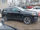 2018 Jeep Compass Limited 4x4 Black vin: 3C4NJDCB0JT315344
