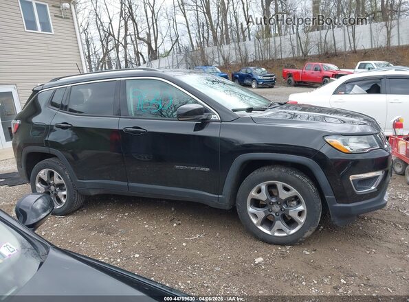 3C4NJDCB0JT315344 2018 JEEP COMPASS Black Vista interior trasera