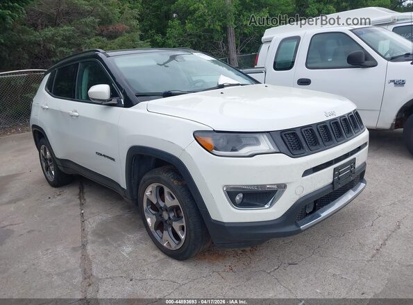3C4NJDCB1HT631409 2017 JEEP NEW COMPASS Белый Передняя правая четверть