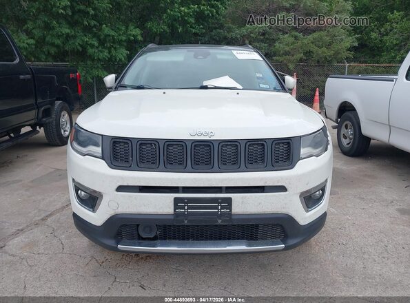 3C4NJDCB1HT631409 2017 JEEP NEW COMPASS Белый Вид щитка приборов