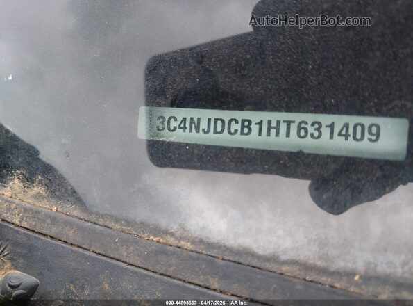3C4NJDCB1HT631409 2017 JEEP NEW COMPASS Белый Вид подкапотного пространства