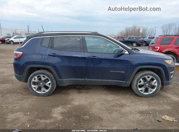 3C4NJDCB1KT756398 2019 JEEP COMPASS Dark Blue Вид задней части салона