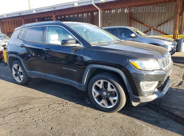 3C4NJDCB2JT489772 2018 JEEP COMPASS Black წინა მარჯვენა