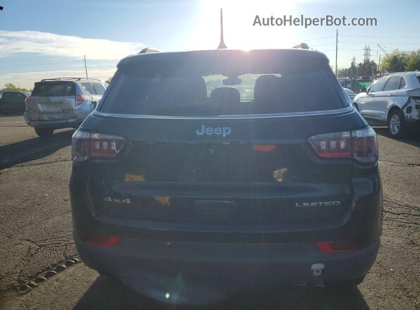 3C4NJDCB2JT489772 2018 JEEP COMPASS Black უკანა ხედი