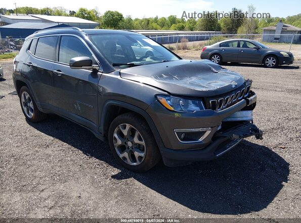 3C4NJDCB2KT669531 2019 JEEP COMPASS Серый Передняя правая четверть