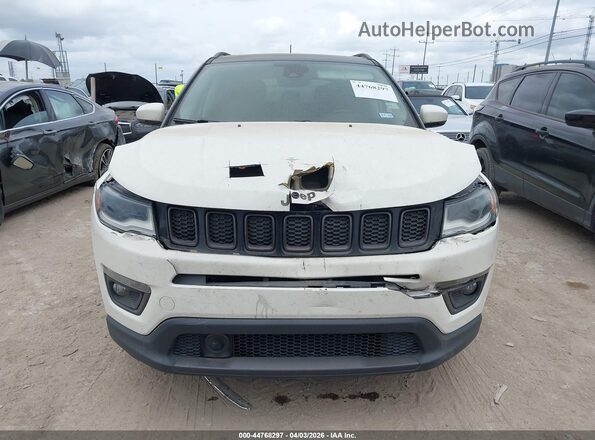 3C4NJDCB2KT731025 2019 JEEP COMPASS White Instrument cluster view