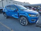 2019 Jeep Compass Limited Blue vin: 3C4NJDCB2KT811635