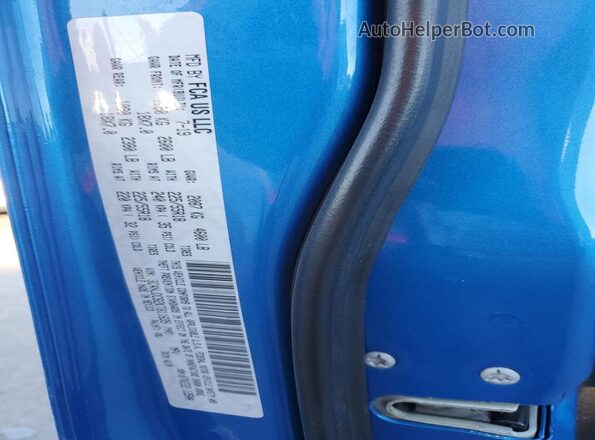3C4NJDCB2KT811635 2019 JEEP COMPASS Blue Vista interior de 360 grados