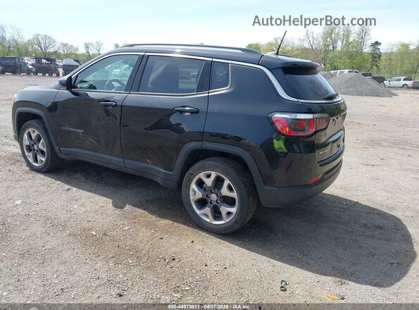 3C4NJDCB2LT132076 2020 JEEP COMPASS Black უკანა მარცხენა