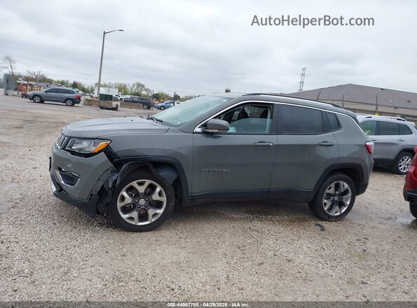 3C4NJDCB2LT185439 2020 JEEP COMPASS Gray Widok wnętrza 360 stopni