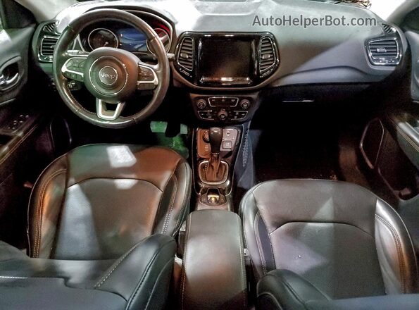 3C4NJDCB3LT101239 2020 JEEP COMPASS Синий Вид панели приборов