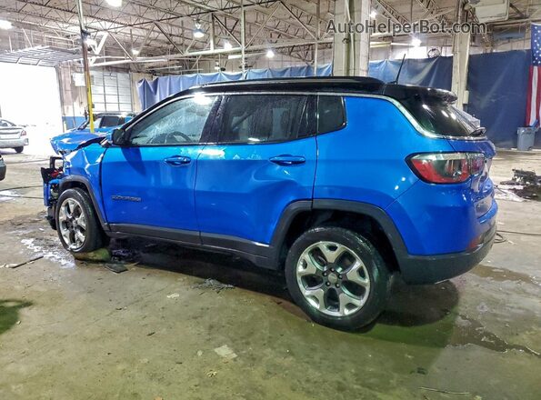 3C4NJDCB3LT101239 2020 JEEP COMPASS Синий Задняя левая четверть