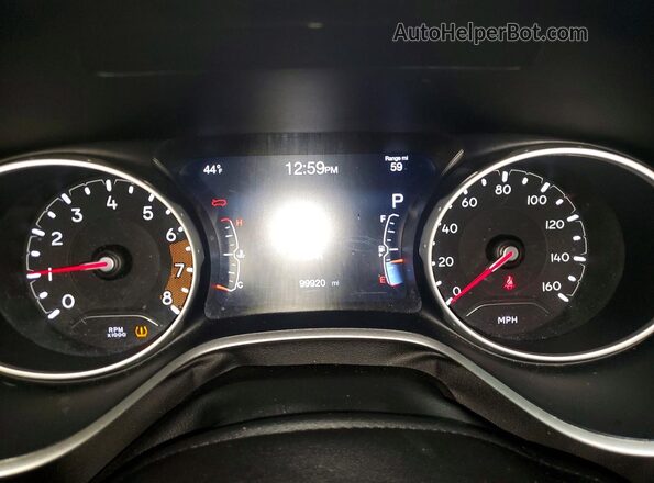 3C4NJDCB4KT791002 2019 JEEP COMPASS Gray Սարքավորումների վահանակի տեսք