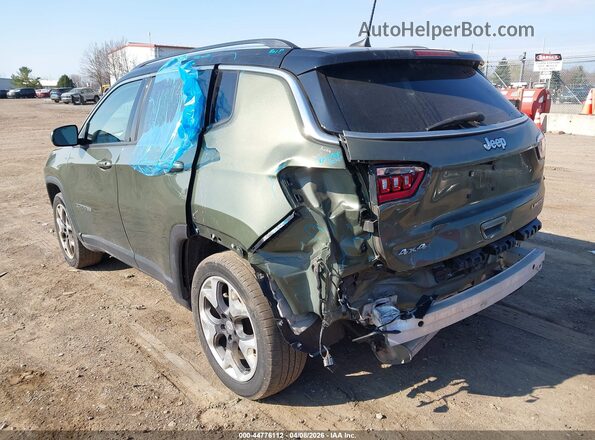 3C4NJDCB4MT512666 2021 JEEP COMPASS Зеленый Задняя левая четверть