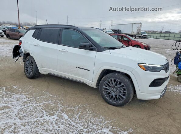 3C4NJDCB4NT178656 2022 JEEP COMPASS White Delantero derecho