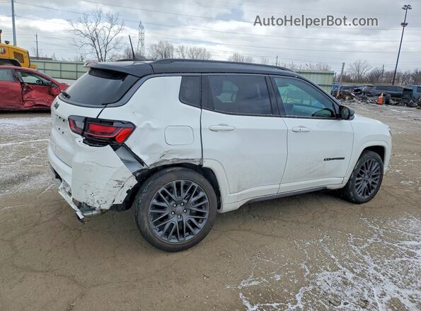 3C4NJDCB4NT178656 2022 JEEP COMPASS White Trasero derecho