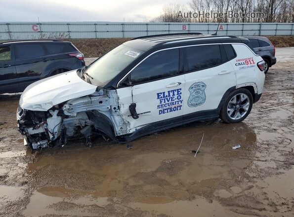 3C4NJDCB6LT233623 2020 JEEP COMPASS White Przód lewy