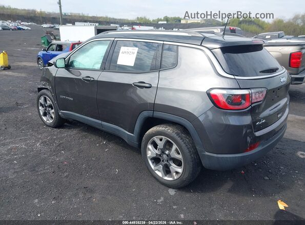 3C4NJDCB7JT354853 2018 JEEP COMPASS Коричневый Задняя левая четверть