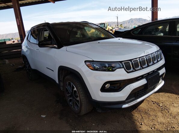 3C4NJDCB7NT178151 2022 JEEP COMPASS White Delantero derecho