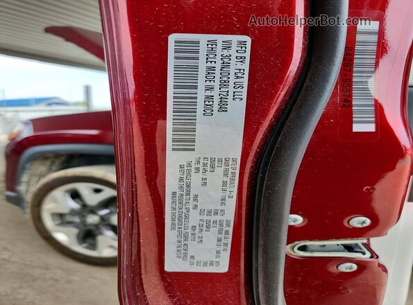 3C4NJDCB8LT244848 2020 JEEP COMPASS Бордовый Вид подкапотного пространства