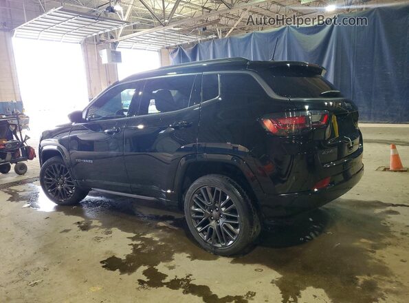 3C4NJDCB8NT114622 2022 JEEP COMPASS Black Trasero izquierdo