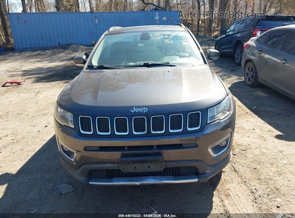 3C4NJDCB9HT641704 2017 JEEP NEW COMPASS Gray ხელსაწყოთა პანელის ხედი