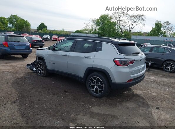 3C4NJDCN0ST565730 2025 JEEP COMPASS Серебряный Задняя левая четверть