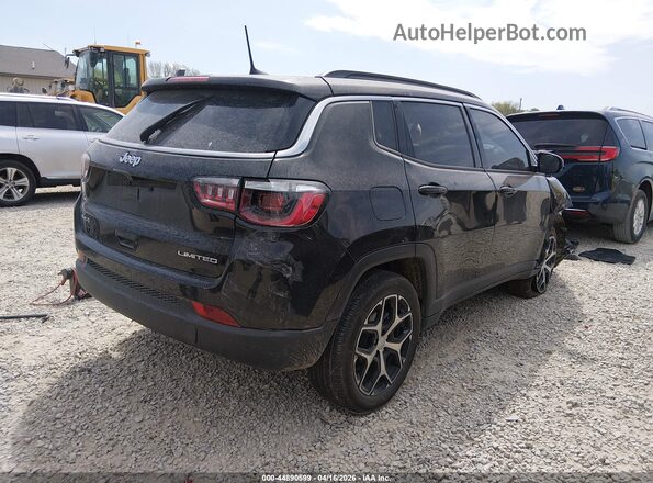 3C4NJDCN7RT102221 2024 JEEP COMPASS Черный Задняя правая четверть