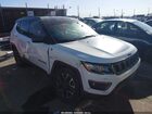 2019 Jeep Compass Trailhawk 4x4 White vin: 3C4NJDDB0KT709121