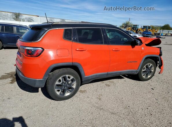 3C4NJDDB1HT667969 2017 JEEP COMPASS Orange Tył prawy