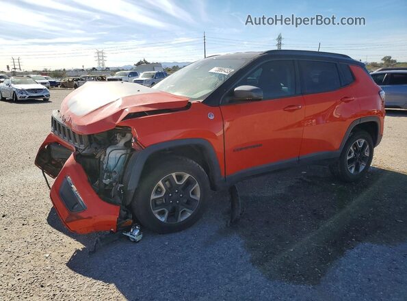 3C4NJDDB1HT667969 2017 JEEP COMPASS Orange Przód lewy