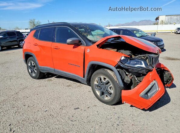 3C4NJDDB1HT667969 2017 JEEP COMPASS Orange Przód prawy