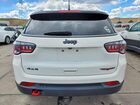 2020 Jeep Compass Trailhawk White vin: 3C4NJDDB1LT248710