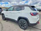 2020 Jeep Compass Trailhawk White vin: 3C4NJDDB1LT248710