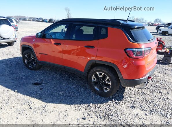 3C4NJDDB2HT688281 2017 JEEP NEW COMPASS Orange Rear left