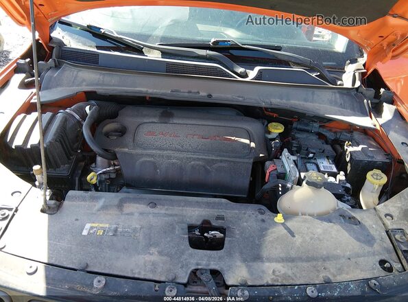 3C4NJDDB2HT688281 2017 JEEP NEW COMPASS Orange Rear view