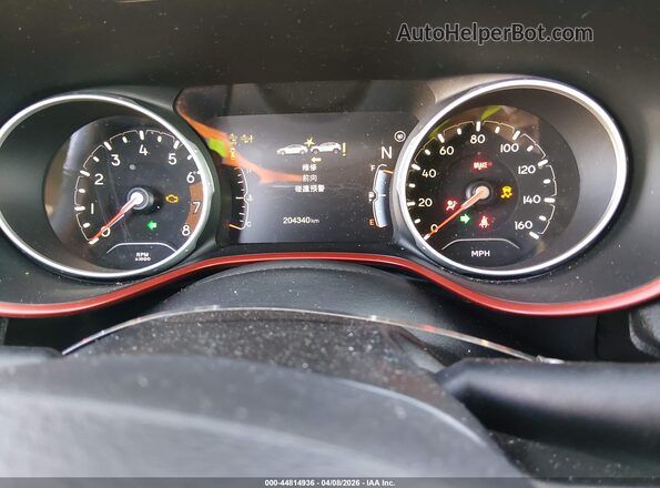 3C4NJDDB2HT688281 2017 JEEP NEW COMPASS Orange Rear seats view