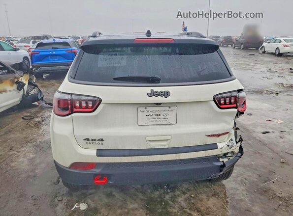 3C4NJDDB3LT207799 2020 JEEP COMPASS Белый Вид сзади