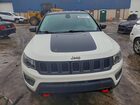 2020 Jeep Compass Trailhawk Белый vin: 3C4NJDDB3LT207799