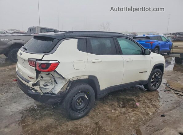 3C4NJDDB3LT207799 2020 JEEP COMPASS Белый Задняя правая четверть