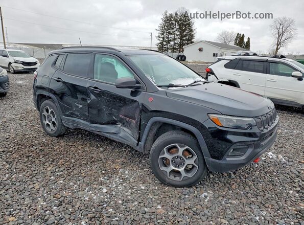 3C4NJDDB3NT168795 2022 JEEP COMPASS Black წინა მარჯვენა