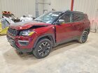 2021 Jeep Compass Trailhawk Burgundy vin: 3C4NJDDB4MT506476