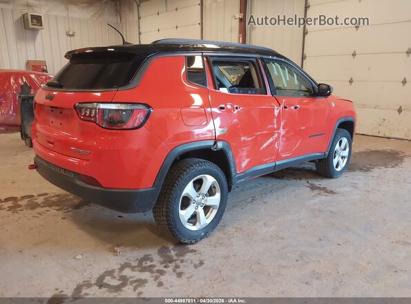 3C4NJDDB5HT624056 2017 JEEP NEW COMPASS Orange Rear right