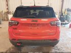 2017 Jeep New Compass Trailhawk 4x4 Orange vin: 3C4NJDDB5HT624056