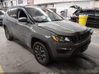 2019 Jeep Compass Trailhawk 4x4 Gray vin: 3C4NJDDB5KT690419