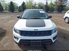 2020 Jeep Compass Trailhawk 4x4 Light Blue vin: 3C4NJDDB5LT166947